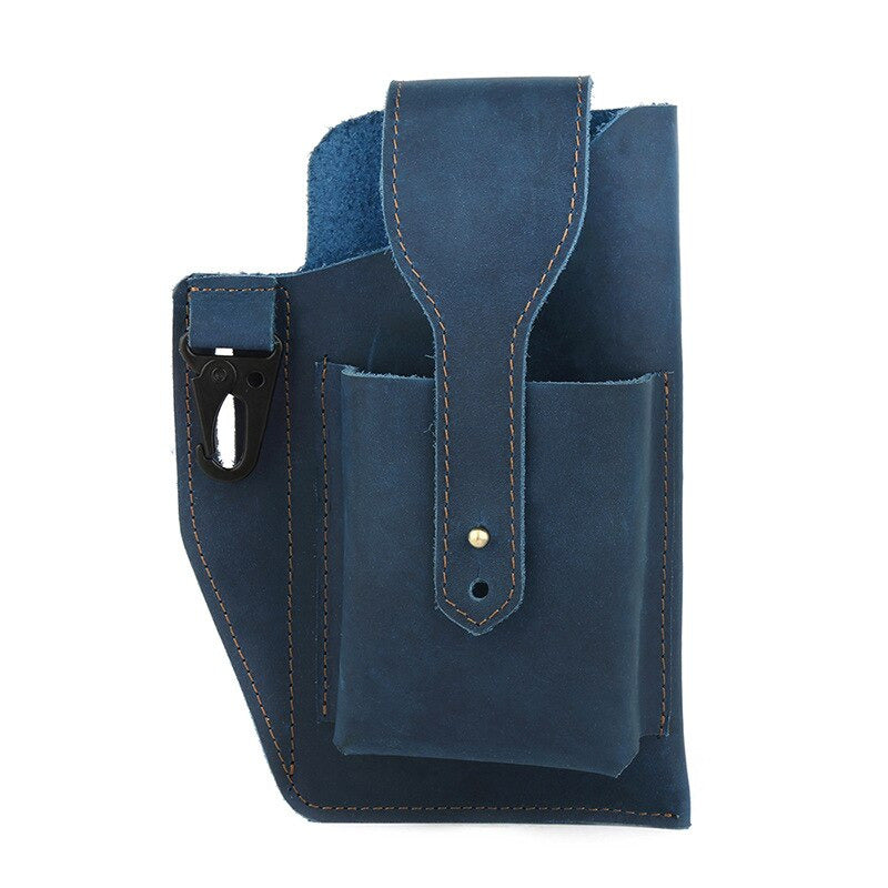 Leather Waist Men's Bag